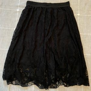 Lularoe black skirt
